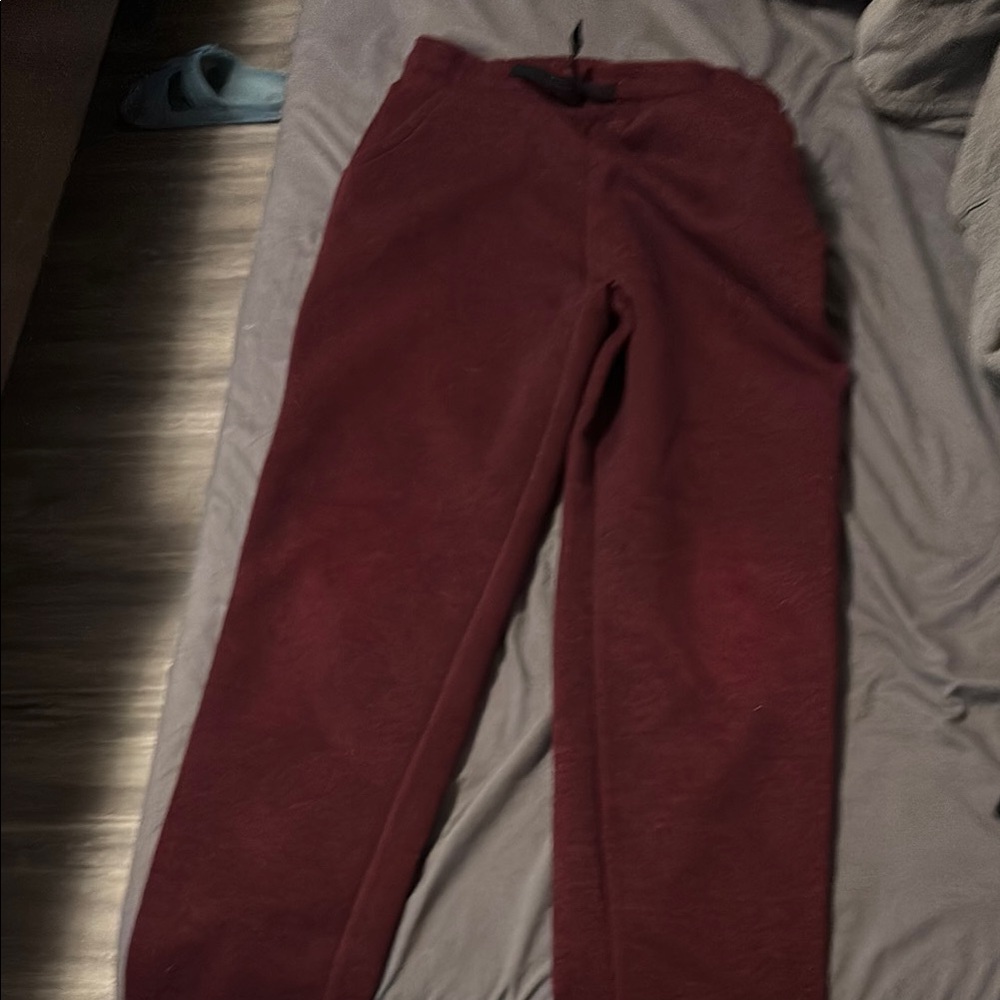 Men's Burgundy Pants